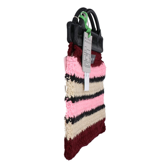 MARNI マルニ 【新品同様】MARNI MARKET マルニマーケット BOMH0001Q0 FW305 STC50 BORSA A MANO CROCHET ニット クロシェ ハンドバッグ
