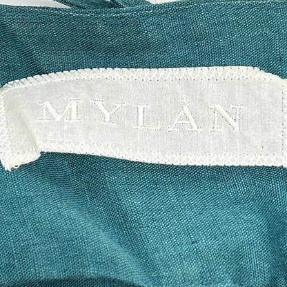 【SALE】 MYLAN マイラン MY19SS-OP031 グリーン バックリボン リネン キャミドレスワンピース ワンピース