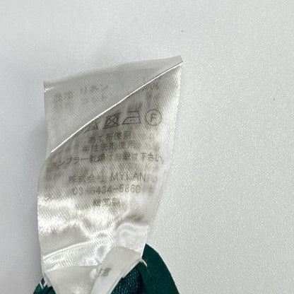 【SALE】 MYLAN マイラン MY19SS-OP031 グリーン バックリボン リネン キャミドレスワンピース ワンピース