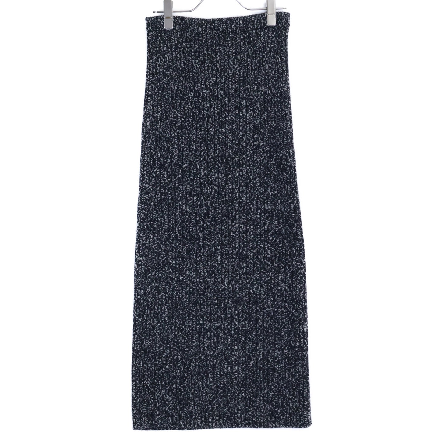Max Mara マックスマーラ 【美品】2521346052/2521306032 Kim リブニット ペプラム ジップジャケット/ロングスカート セットアップ スーツ セットアップ
