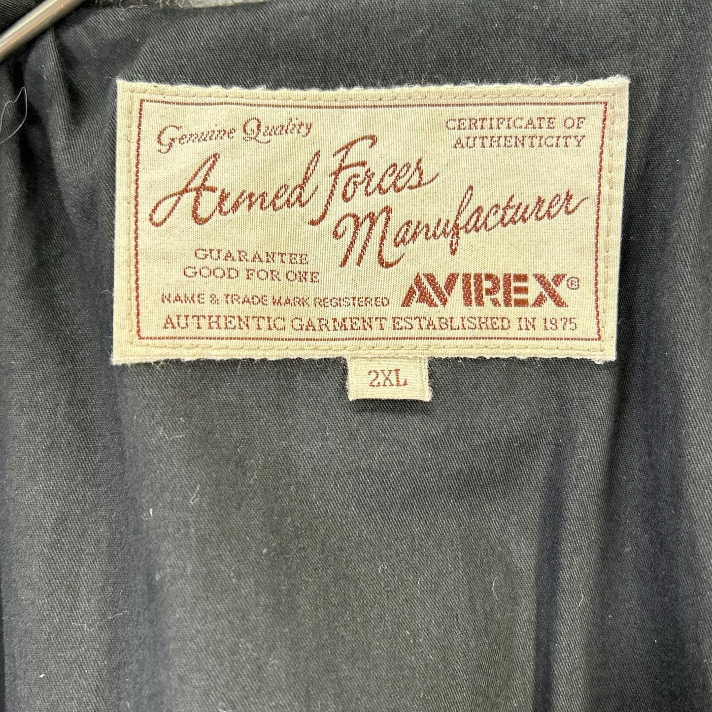AVIREX アヴィレックス 6151121 DISTRES LEATHER クラック加工 シングルライダース ジャケット