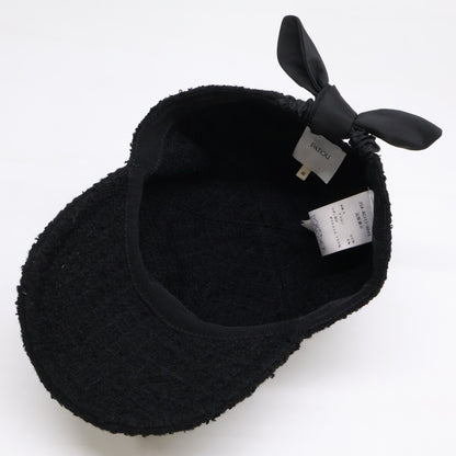 PATOU パトゥ 【美品】25A-AC111-0223 PATOU Cap ツイード キャップ 帽子