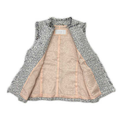 NOLLEY’S sophi ノーリーズソフィー 5-0030-1-04-001 マルチカラー ファンシーツイードジレ トップス