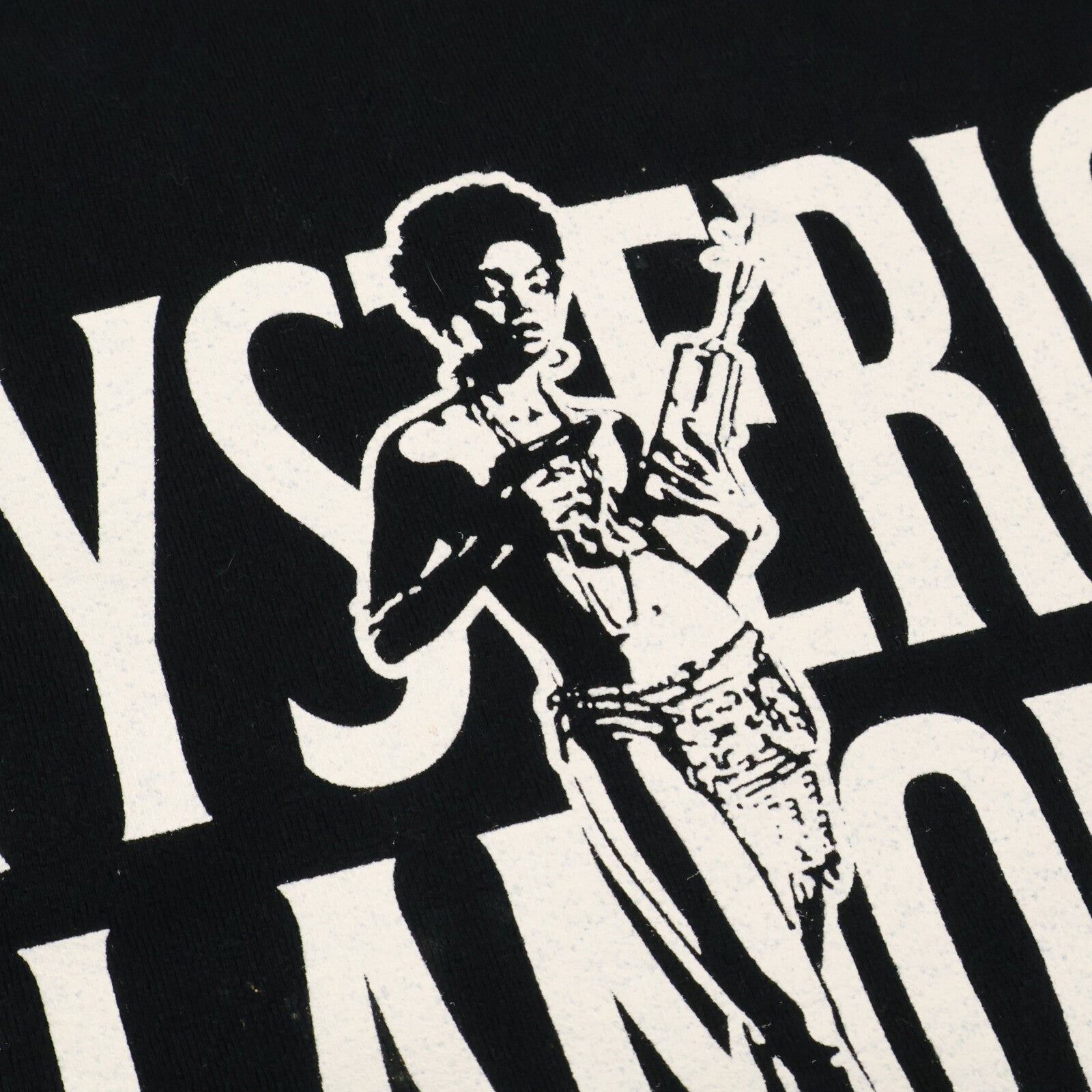 HYSTERIC GLAMOUR ヒステリックグラマー 02251CS04 SUPER SOUL ブラック スウェット トップス
