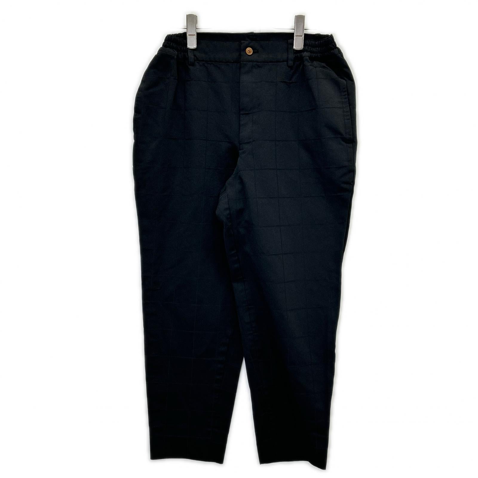 COMMEdesGARCONS HOMME DEUX コムデギャルソンオムドゥ DM-P034 ウインドペーン テーパードパンツ ボトムス
