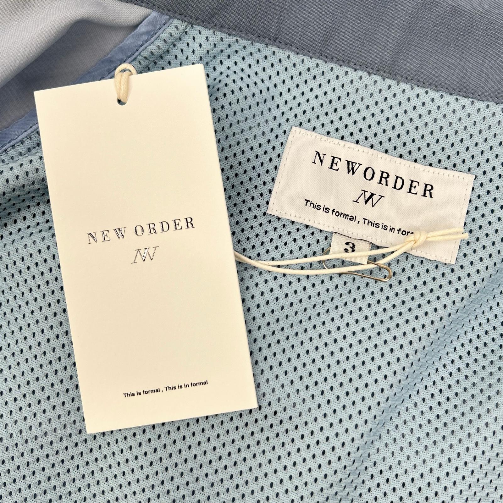 New Order ニューオーダー NWO-26SS-19 2TONE サックスブルー トラックジャケット ジャケット