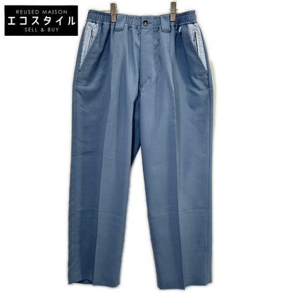 New Order ニューオーダー NWO-26SS-20 2TONE サックスブルー ワイドリラックスパンツ ボトムス
