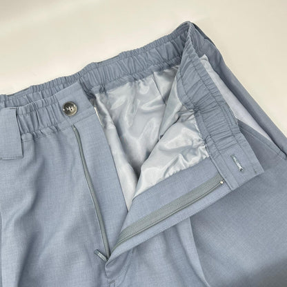 New Order ニューオーダー NWO-26SS-20 2TONE サックスブルー ワイドリラックスパンツ ボトムス