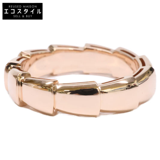 BVLGARI ブルガリ 仕上げ済み 358759 750RG セルペンティ ヴァイパー バンド リング 指輪