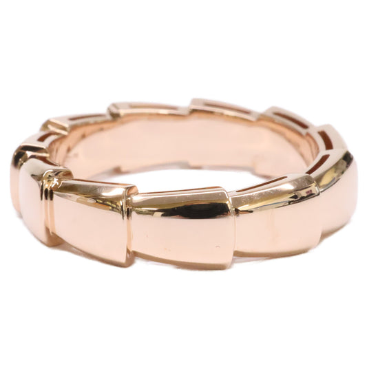 BVLGARI ブルガリ 仕上げ済み 358759 750RG セルペンティ ヴァイパー バンド リング 指輪