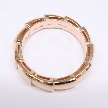 BVLGARI ブルガリ 仕上げ済み 358759 750RG セルペンティ ヴァイパー バンド リング 指輪
