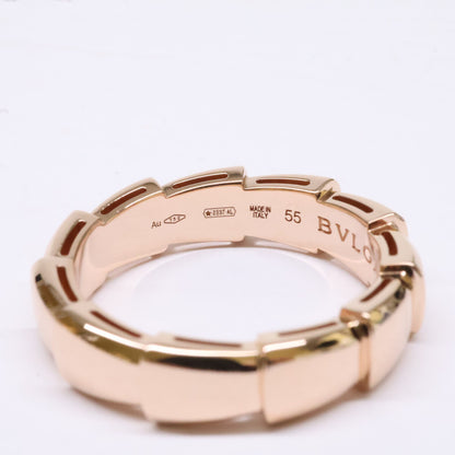 BVLGARI ブルガリ 仕上げ済み 358759 750RG セルペンティ ヴァイパー バンド リング 指輪
