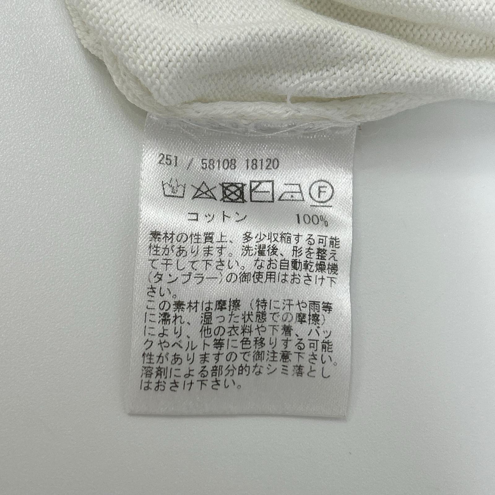 GRAN SASSO グランサッソ ホワイト モックネック コットン ニット トップス
