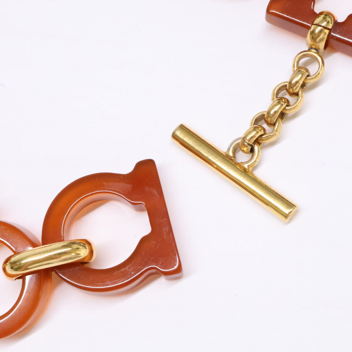 Salvatore Ferragamo サルヴァトーレフェラガモ ガンチーニ チェーン チョーカー