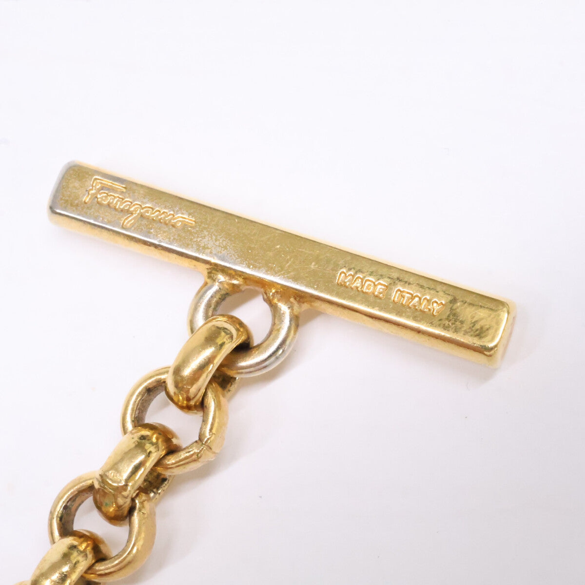 Salvatore Ferragamo サルヴァトーレフェラガモ ガンチーニ チェーン チョーカー