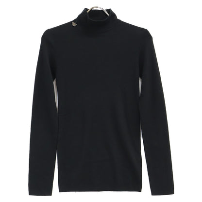 PRADA プラダ 【国内正規/25年製】P26567 トライアングルロゴプレート付 ハイネック ニットセーター トップス