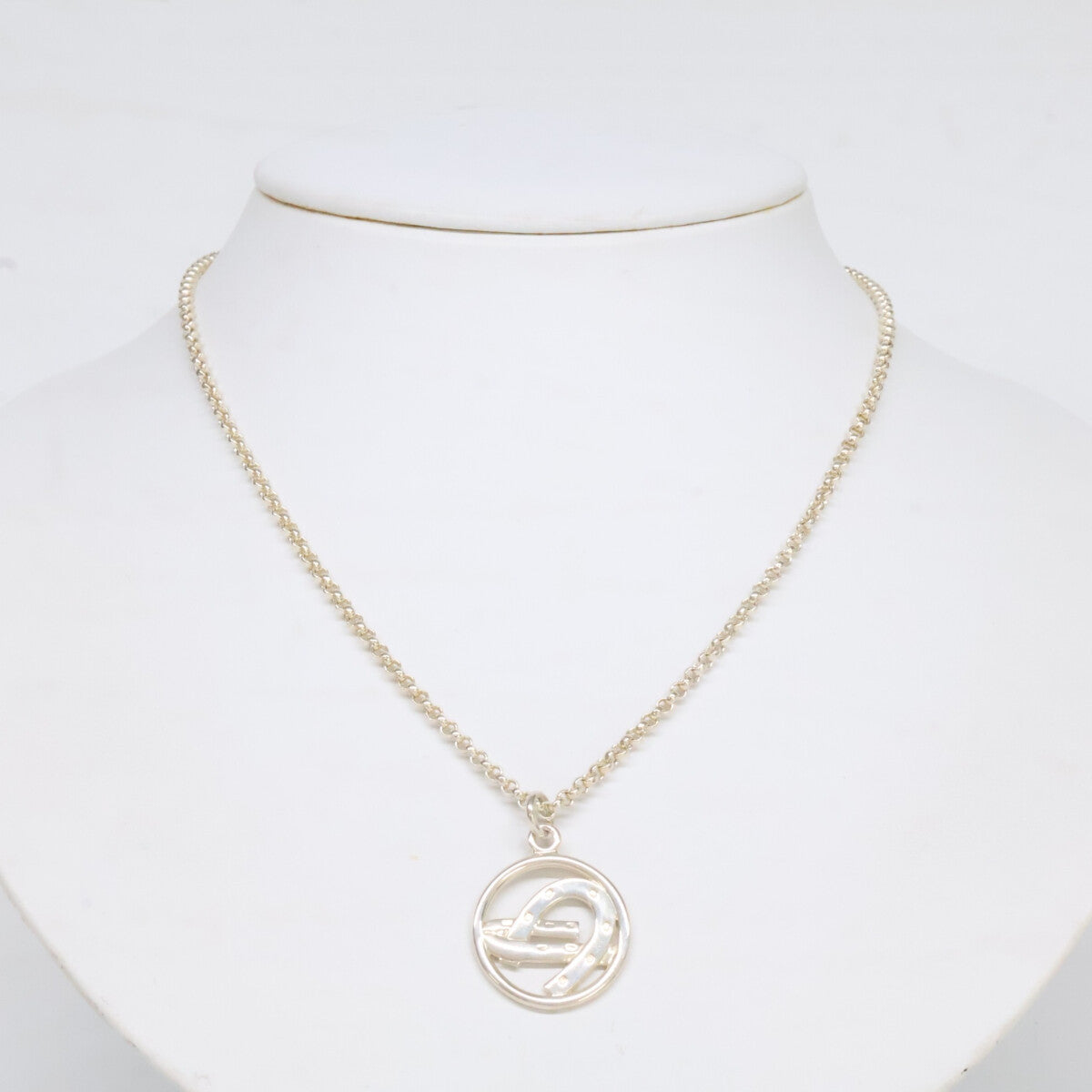 HERMES エルメス 925 ホースシュー ペンダント ネックレス