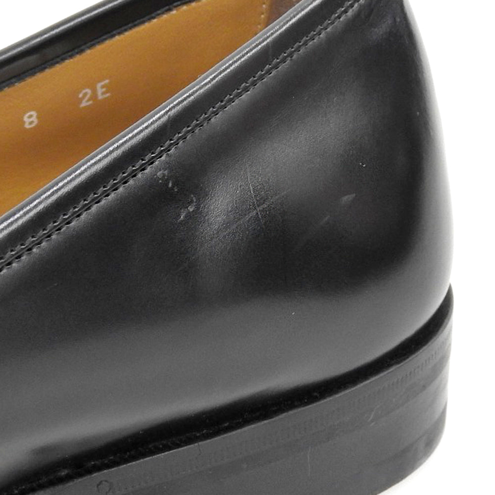 Salvatore Ferragamo サルヴァトーレフェラガモ ガンチーニ ローファー ゴールド×ブラックコンビ金具 シューズ メンズ ブラック 8 シューズ