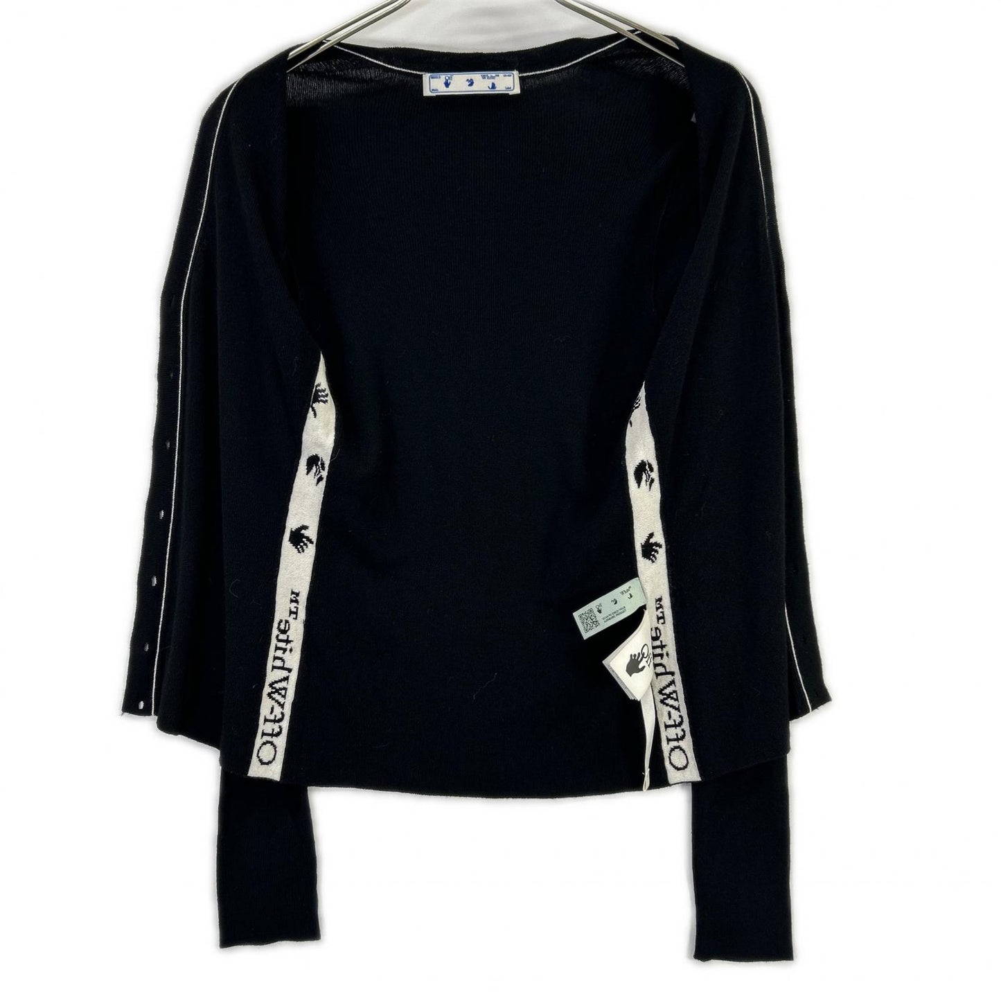 OFF-WHITE オフホワイト OWHB005E20KNI001 ブラック トップス
