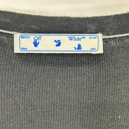 OFF-WHITE オフホワイト OWHB005E20KNI001 ブラック トップス