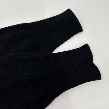 LOUIS VUITTON Louis Vuitton FFKC15HVK Black Cashmere cardigan Top