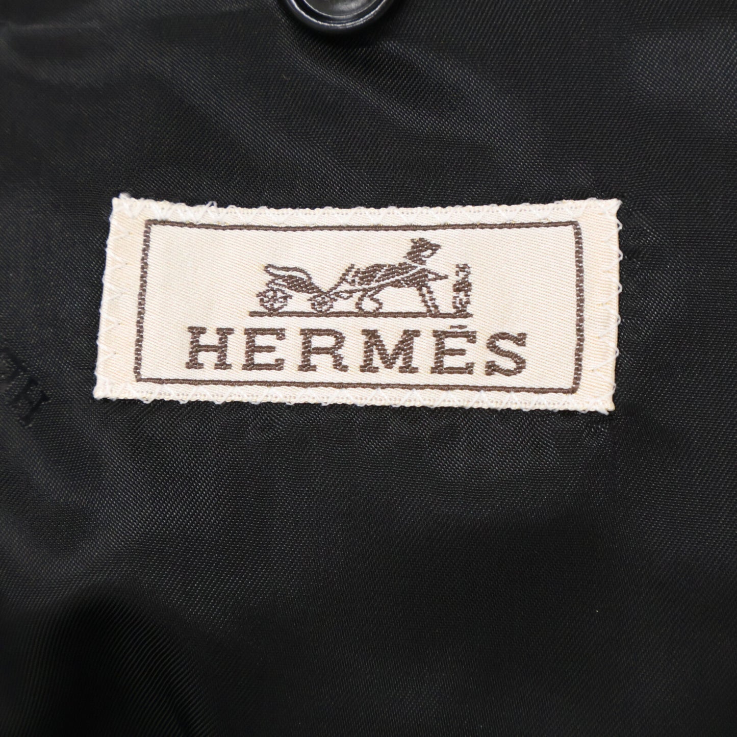 HERMES エルメス 【新品同様/国内正規】G9607K/16510000 ウール 3Bテーラードジャケット/ジョグパンツ セットアップ スーツ セットアップ