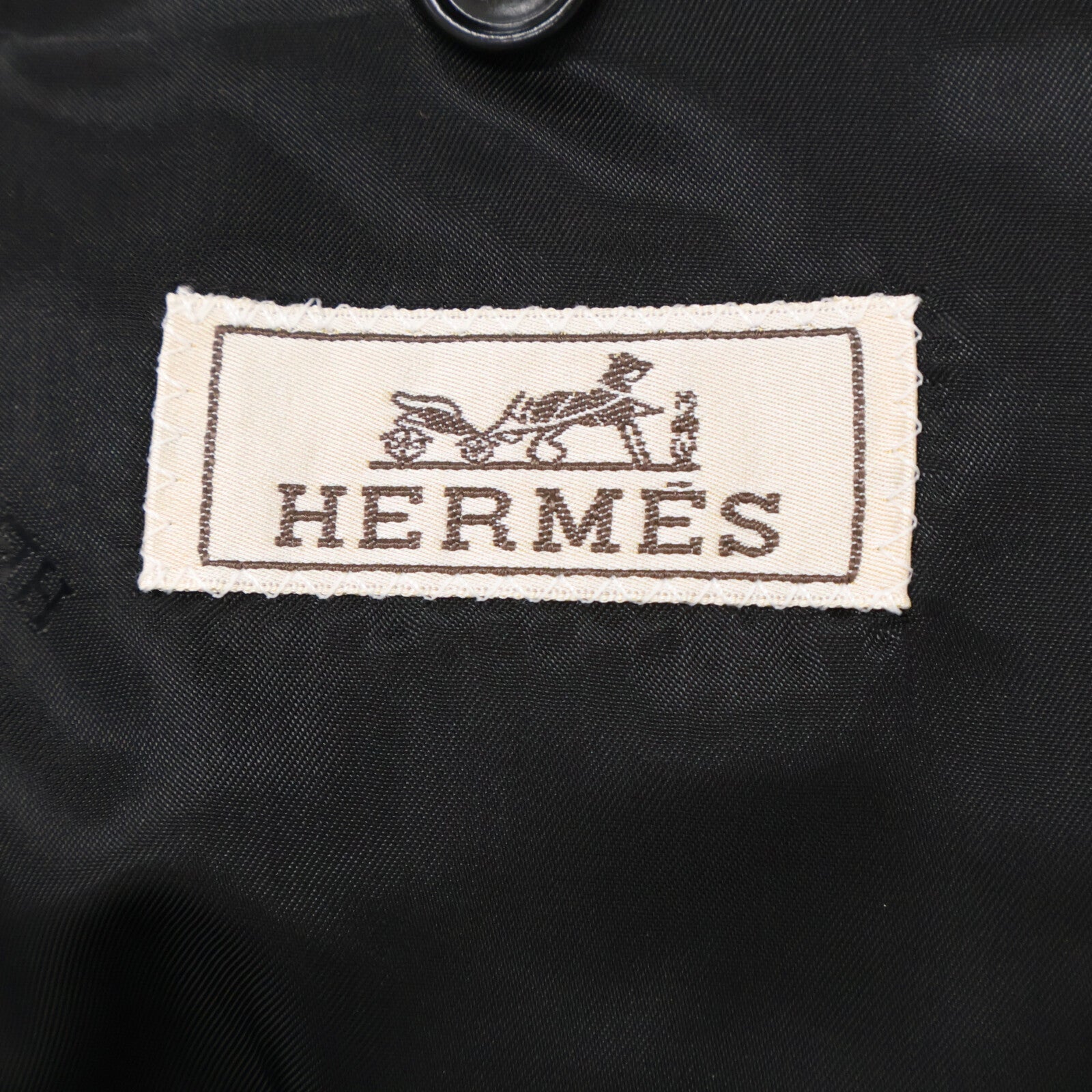 HERMES エルメス 【新品同様/国内正規】G9607K/16510000 ウール 3Bテーラードジャケット/ジョグパンツ セットアップ スーツ セットアップ