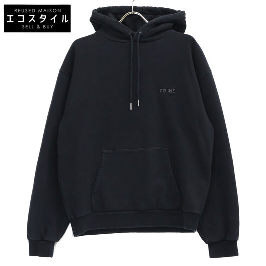 CELINE セリーヌ 2Y9561670Q スタッズ エンブロイダリー ルーズフィット フーディー トップス