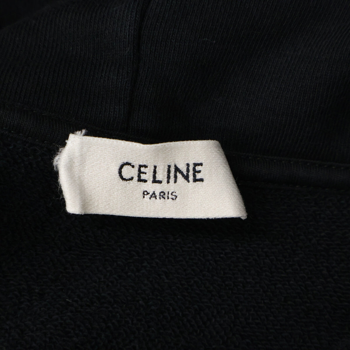 CELINE 2Y9561670Q studded embroidered loose-fit hoodie