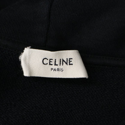 CELINE 2Y9561670Q studded embroidered loose-fit hoodie