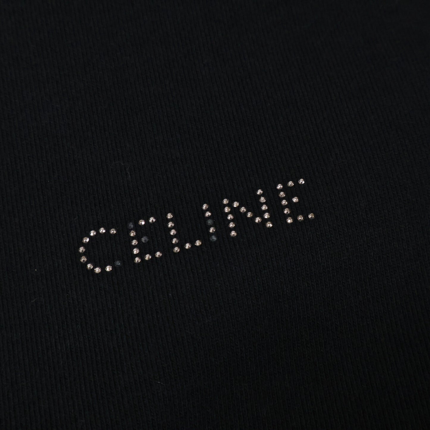 CELINE セリーヌ 2Y9561670Q スタッズ エンブロイダリー ルーズフィット フーディー トップス