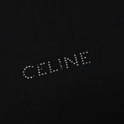 CELINE セリーヌ 2Y9561670Q スタッズ エンブロイダリー ルーズフィット フーディー トップス