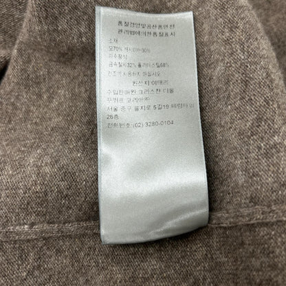 DIOR ディオール 613M623A3018 ウール カシミヤ CDロゴ刺繍 ボックス クルーネック ニット トップス