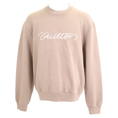 LOUIS VUITTON ルイヴィトン 【美品/国内正規/25年製】RM252MV FWC HTY09W Logo Embroidery Sweatshirt ロゴエンブロイダリー スウェットシャツ トップス