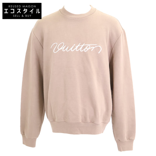 LOUIS VUITTON ルイヴィトン 【美品/国内正規/25年製】RM252MV FWC HTY09W Logo Embroidery Sweatshirt ロゴエンブロイダリー スウェットシャツ トップス