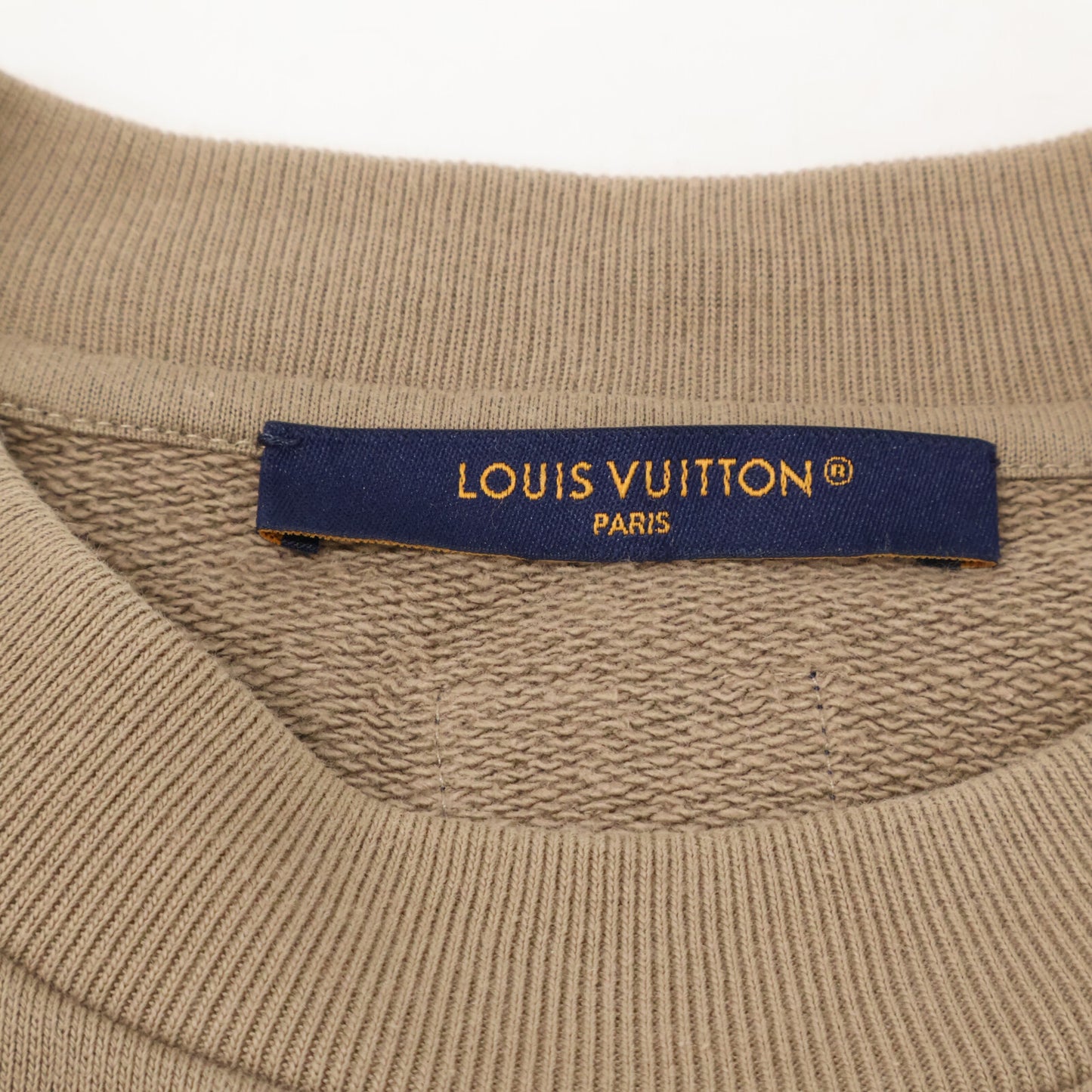 LOUIS VUITTON ルイヴィトン 【美品/国内正規/25年製】RM252MV FWC HTY09W Logo Embroidery Sweatshirt ロゴエンブロイダリー スウェットシャツ トップス
