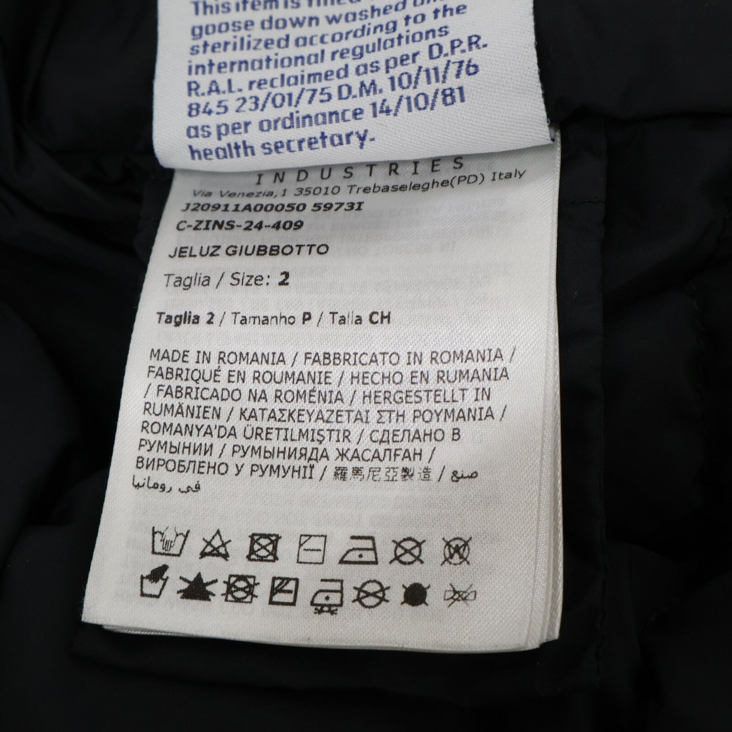MONCLER Like New/Made in 2024 JELUZ Hooded Down Jacket Jackets