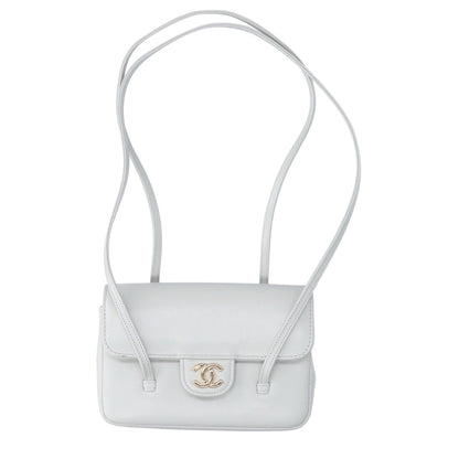 CHANEL シャネル AP5068 シャイニーグレインドカーフスキン ストラップ クラッチ バッグ ロングショルダーミニバッグ ショルダーバッグ
