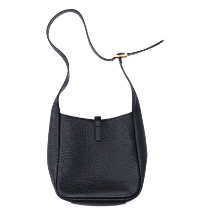 SAINT LAURENT PARIS サンローランパリ 新品同様 LE 5 A 7 グレインレザー ソフトベビーバッグ ショルダーバッグ