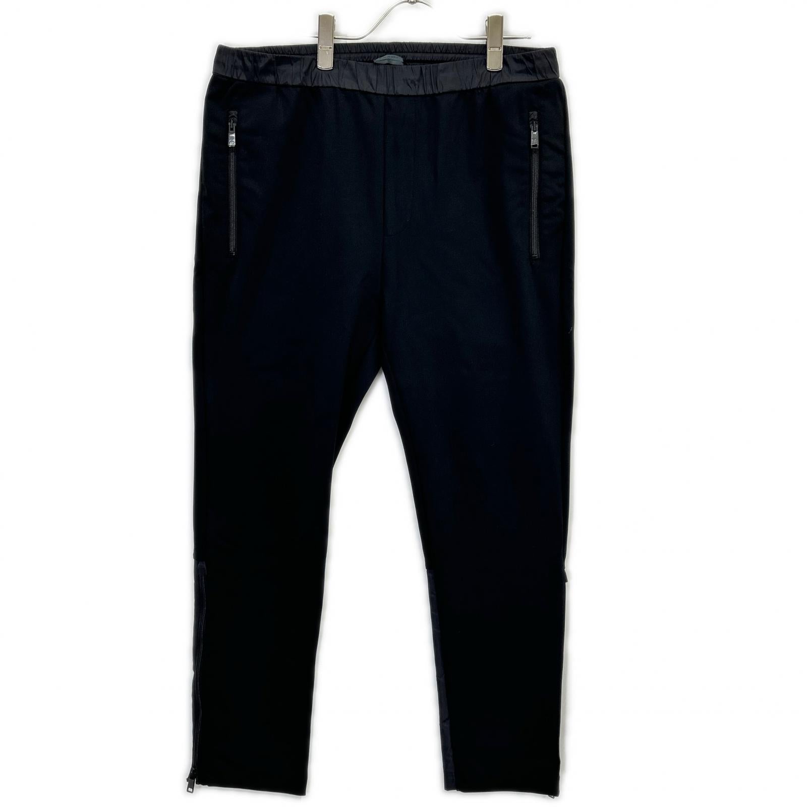PRADA プラダ 18年製 SJP255 ナイロン切替 ストレッチ パンツ ボトムス