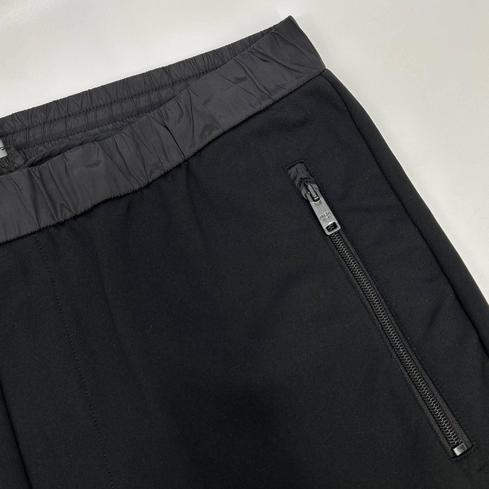 PRADA プラダ 18年製 SJP255 ナイロン切替 ストレッチ パンツ ボトムス