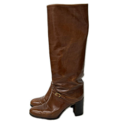 TANINO CRISCI Tanino Crisci 001373 Single Monk Chunky-Heel Jockey Boots Shoes