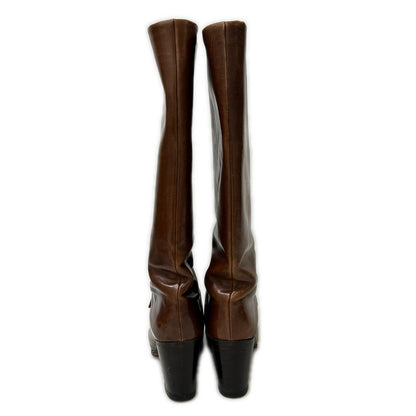 TANINO CRISCI タニノクリスチー 001373 シングルモンク チャンキーヒール ジョッキーブーツ シューズ