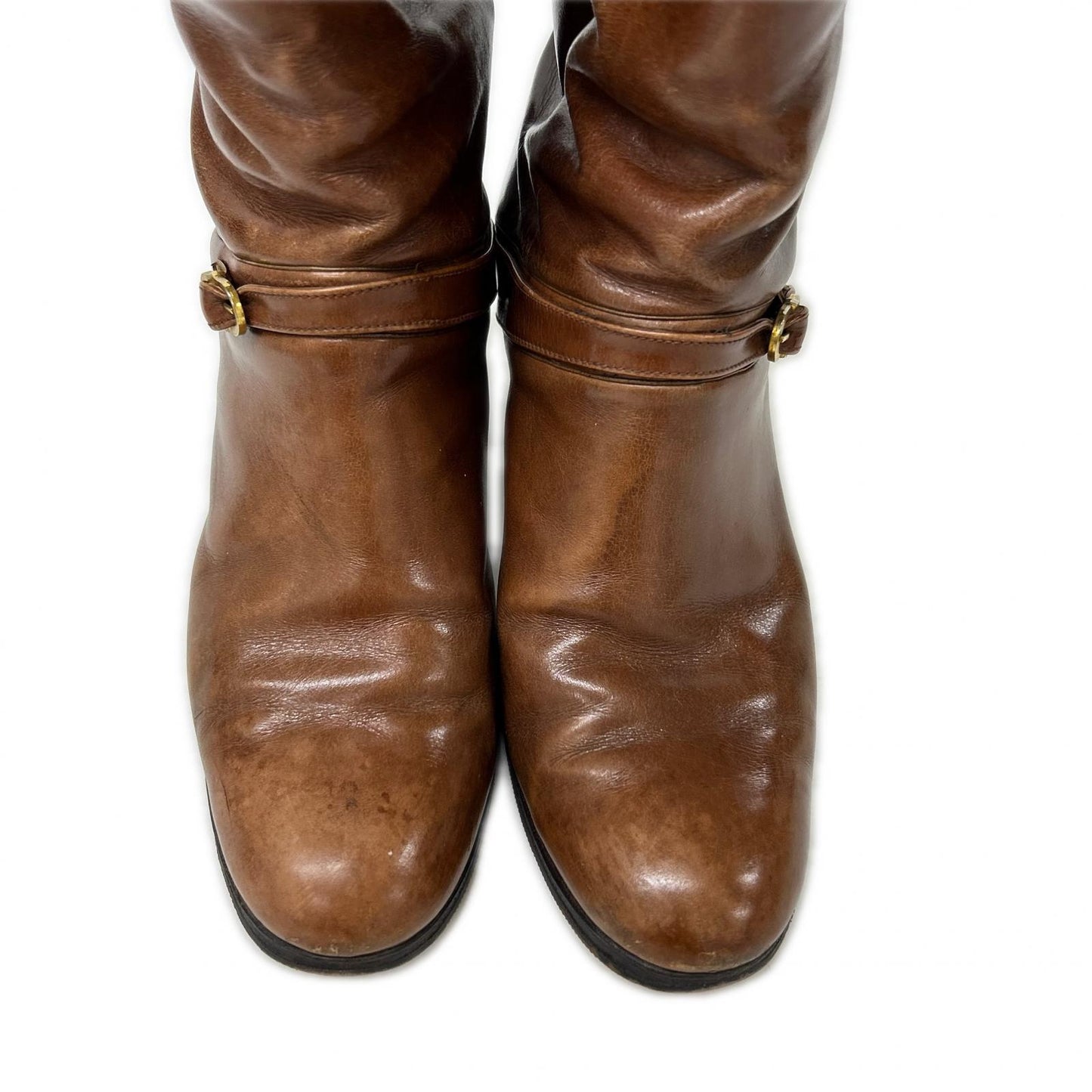 TANINO CRISCI タニノクリスチー 001373 シングルモンク チャンキーヒール ジョッキーブーツ シューズ