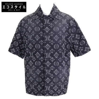 LOUIS VUITTON ルイヴィトン 【新品同様/国内正規/23年製】RM232 ARS HPS73W モノグラム デニム 半袖シャツ トップス