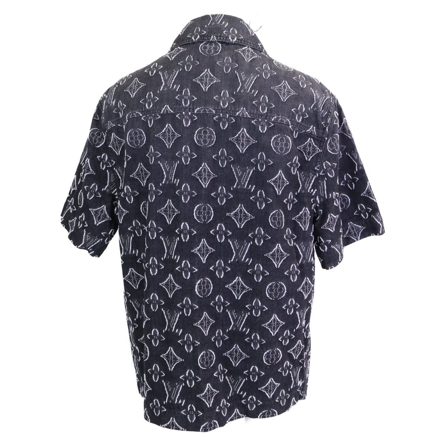 LOUIS VUITTON ルイヴィトン 【新品同様/国内正規/23年製】RM232 ARS HPS73W モノグラム デニム 半袖シャツ トップス