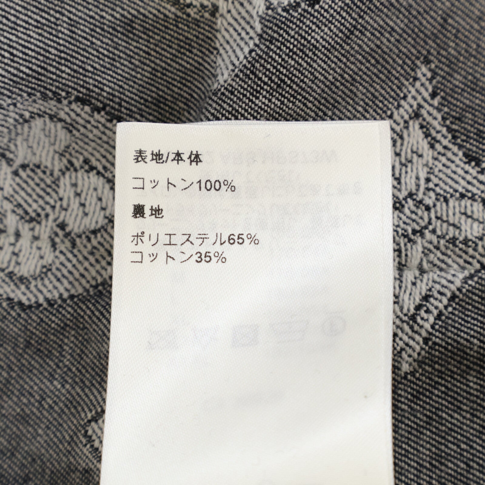 LOUIS VUITTON ルイヴィトン 【新品同様/国内正規/23年製】RM232 ARS HPS73W モノグラム デニム 半袖シャツ トップス