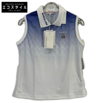 MARK&LONA マークアンドロナ MLW-6A-AP04 Ritmo Monogram Sleeveless ポロシャツ トップス