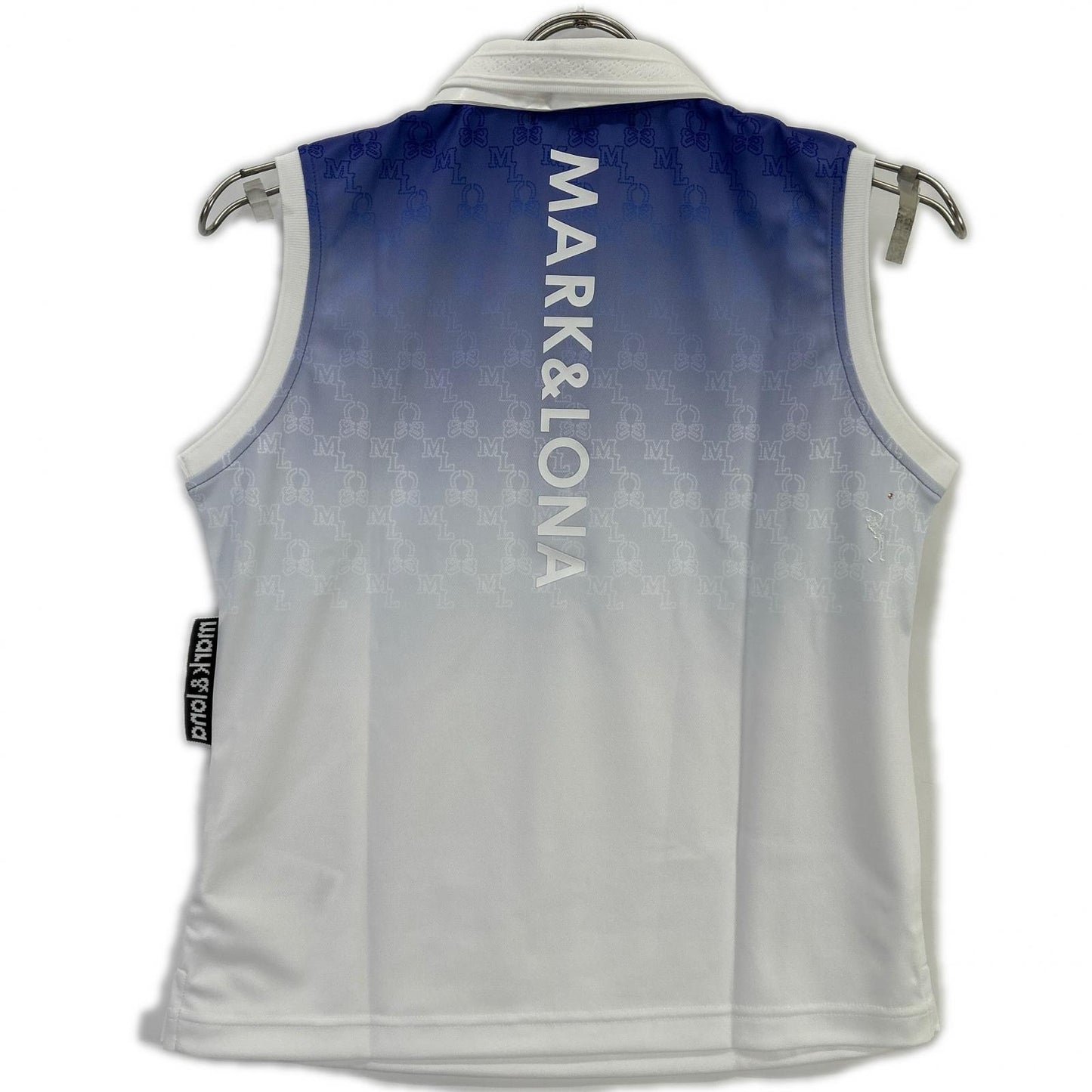 MARK&LONA マークアンドロナ MLW-6A-AP04 Ritmo Monogram Sleeveless ポロシャツ トップス