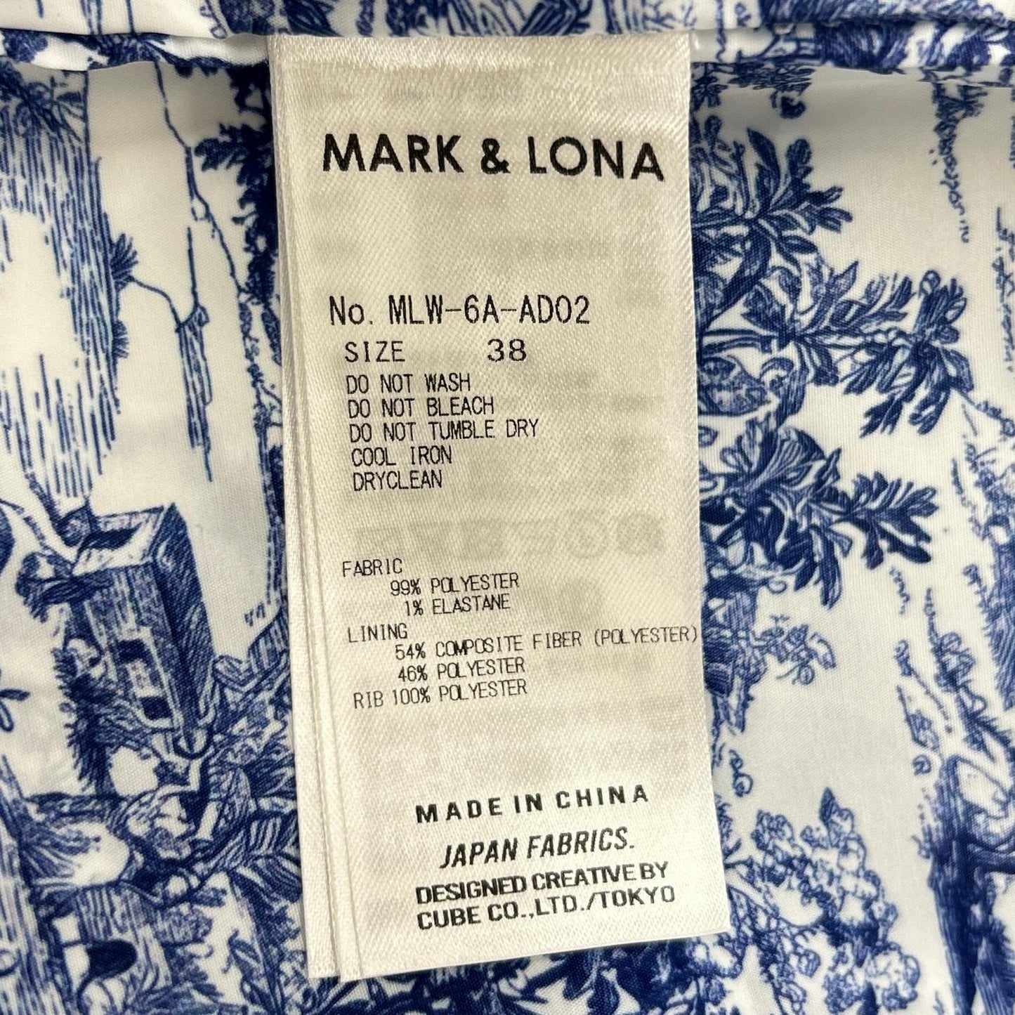 MARK&LONA マークアンドロナ MLW-6A-AD02 WOMENS Manor Sport Chic ブルゾン ジャケット